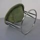 Vintage Suede Lounge Chair by Lusch Germany, 1960s