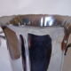 Art nouveau in stainless steel champagne bucket