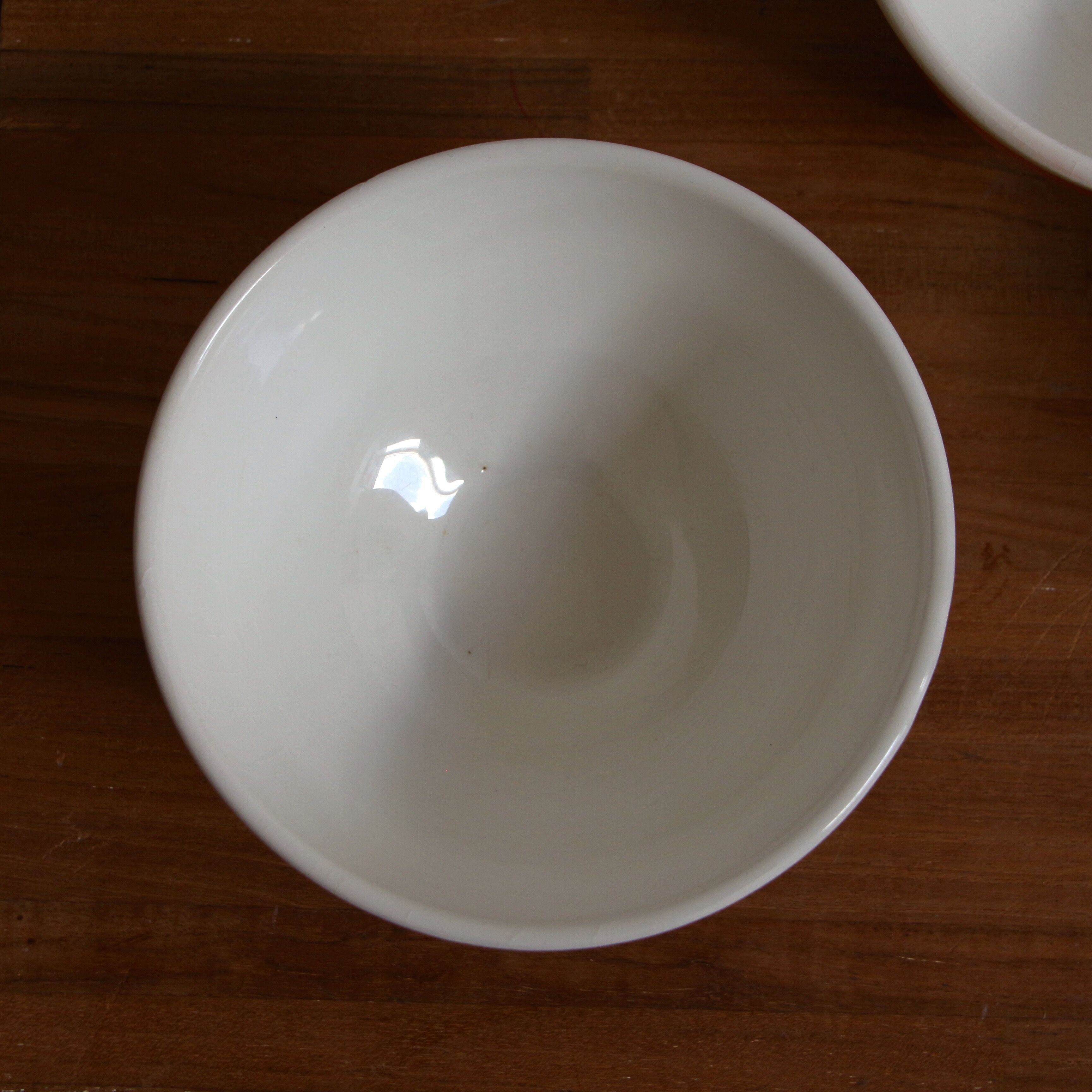 Trio of iron earth bowls