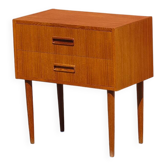Danish vintage teak chest of drawers from 1960s