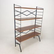 Italian Free Standing Shelving Unit, 1950's