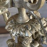 Napoleon III style chandelier in gilded bronze 48.5cm