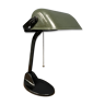 Viktoria banker's desk lamp with green enamel shade