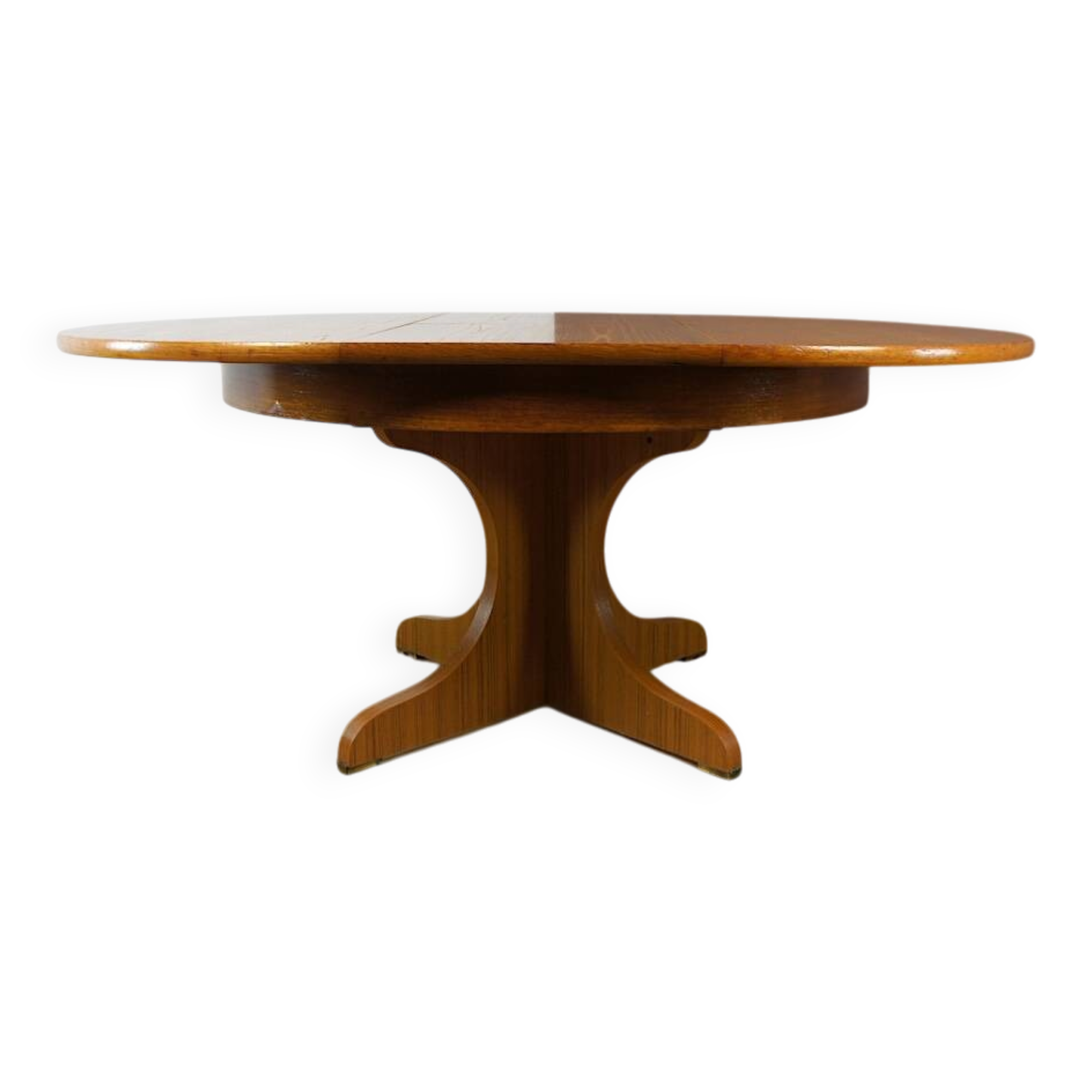 Round Dining Table & Vintage 1960 Central Base