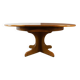 Round Dining Table & Vintage 1960 Central Base