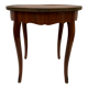 Round pedestal table Louis XV style veneer of rosewood XX century