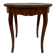 Round pedestal table Louis XV style veneer of rosewood XX century
