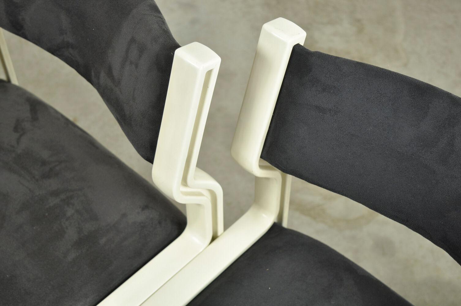 Ensemble de 4 chaises à repas expérimentales de Pierre Mennen pour Pastoe, 1972 Pays-Bas