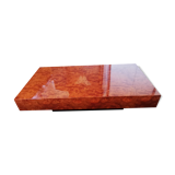 Gold magnifying glass coffee table 70