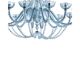 Contemporary Turquoise Cà Rezzonico Murano Glass Chandelier With Necklace