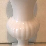 White ceramic medical vase
