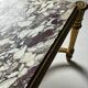 Louis XVI style centre table marble