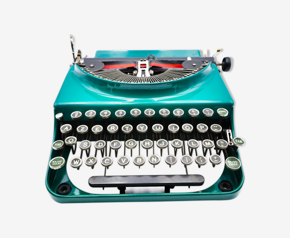 Machine à écrire Remington portable 1928 usa révisée ruban neuf