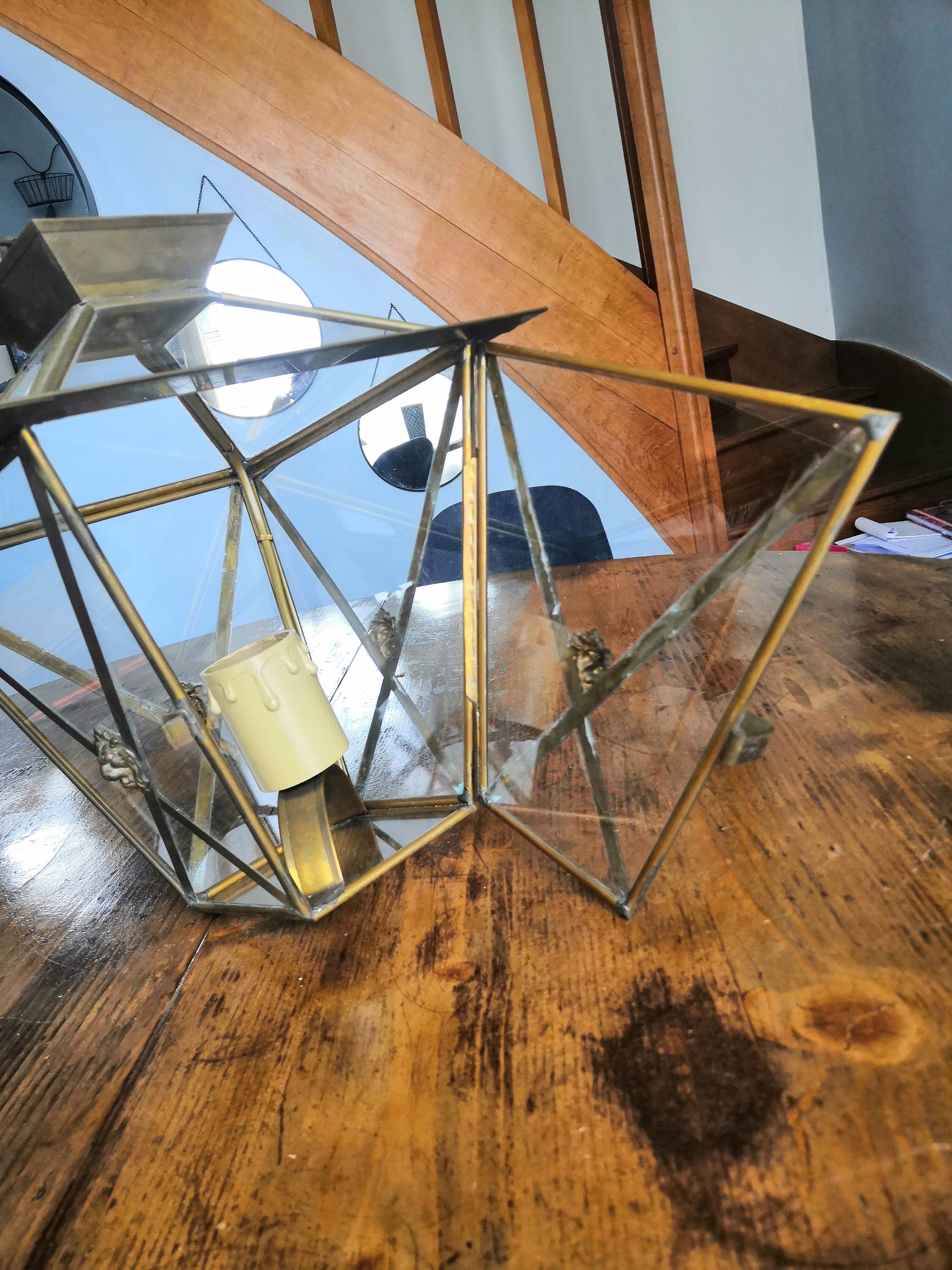 Large ancient lantern