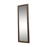 Framed mirror in bronze