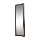 Framed mirror in bronze