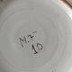 Antique Martres-Tolosane plate – rustic green decor
