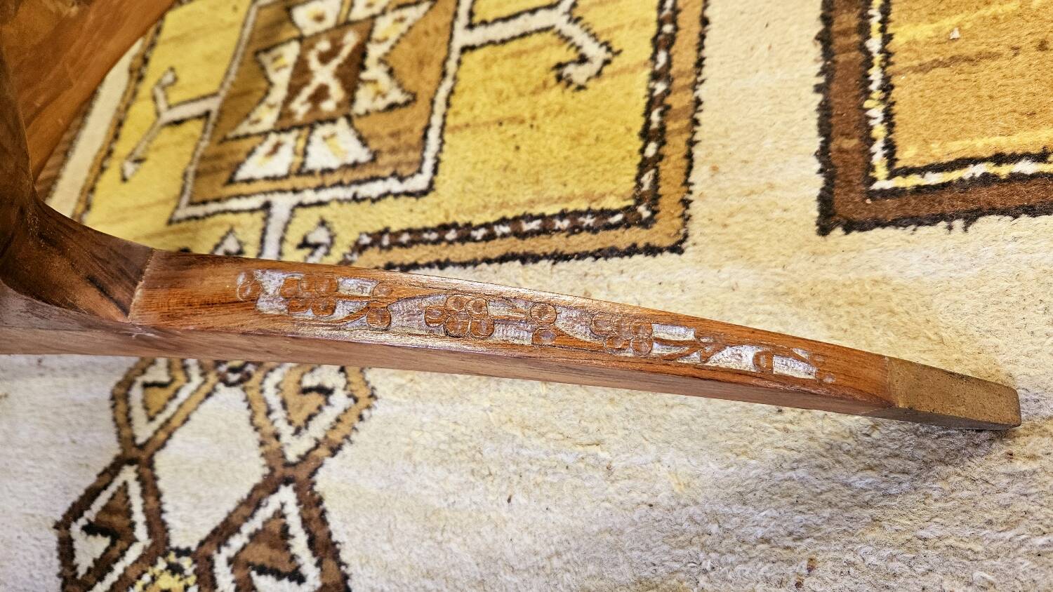 Vintage 1960s spider leg coffee table