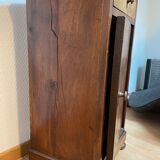 Walnut bedside table
