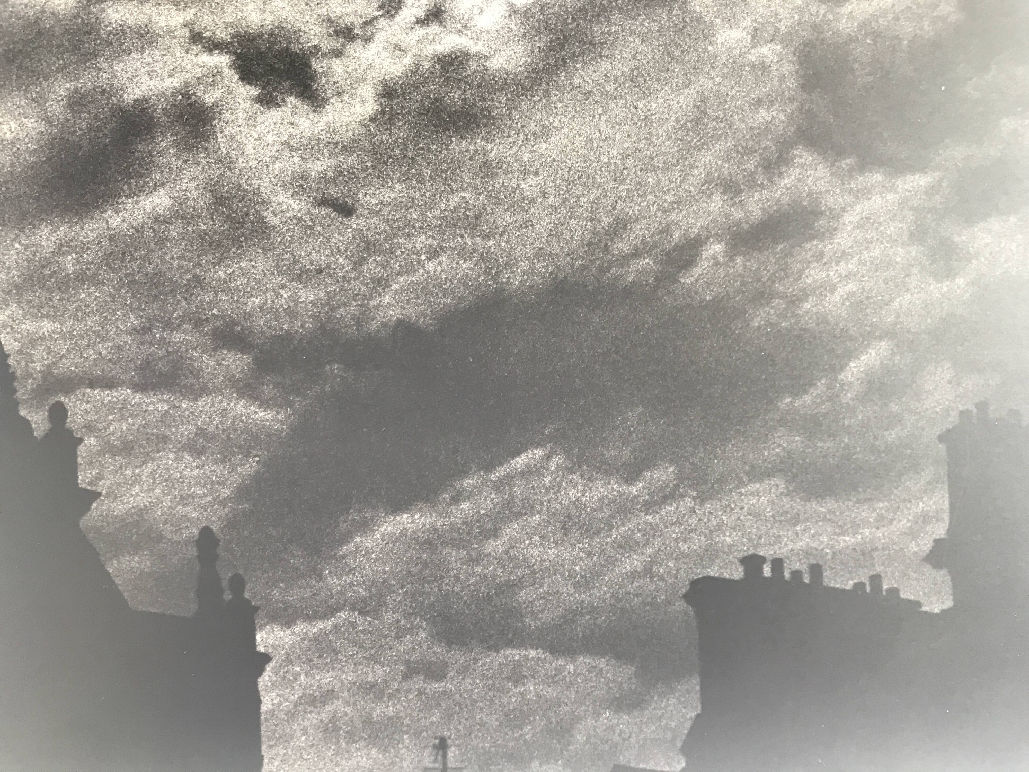 Rosine nusimovici, untitled (cloud ii), c 1980. black and white silver print