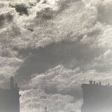 Rosine nusimovici, untitled (cloud ii), c 1980. black and white silver print