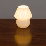 Venini mushroom swirl lamp, Italy, 70s.