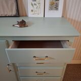 Chest of drawers, sideboard in painted wood