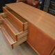 Small vintage teak low cabinet 1960