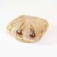 Vintage amber glass wall lamp by Wila Leuchten, Germany 1970's