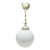 Art Deco pendant lamp, Poland, 1970s