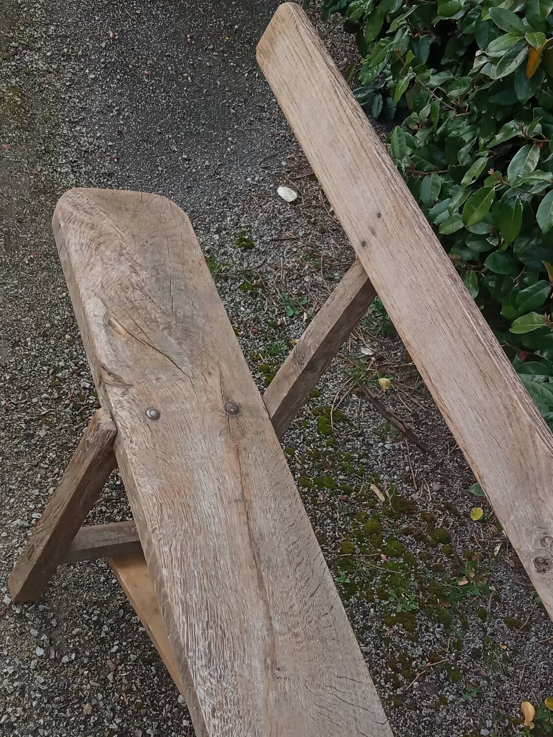 Oak farm bench 280 cm