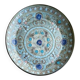 Glazed ceramic plate, Danuta Le Hénaff