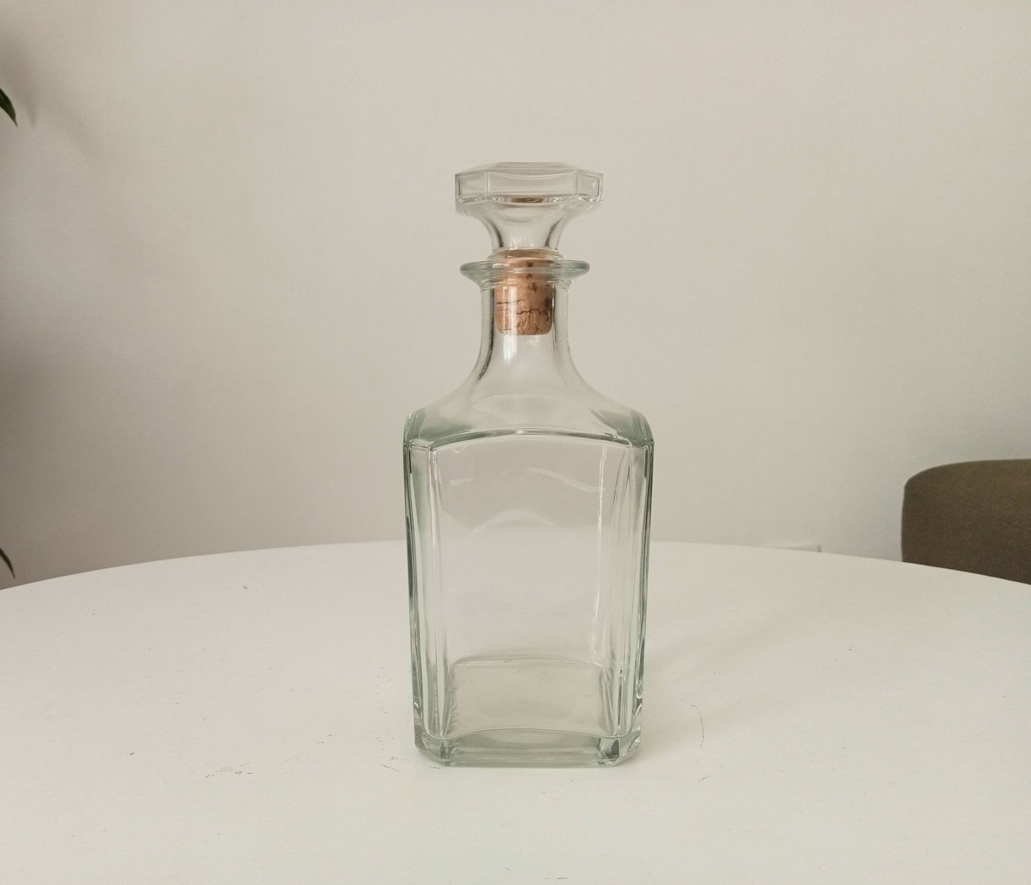 Carafe à whisky ancienne art déco