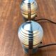 Postmodern Zen table lamp by Sergio & Oscar Devesa for Metalarte, 1980s.
