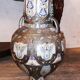 Large potiche vase in cermal and orientalist silver Morocco