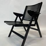 Niko Kralj Slovenian Rex Plywood Folding Chair for Stol 1950s in Black