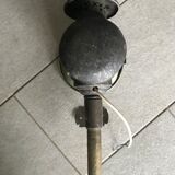 Copper and metal lantern sconce