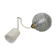 Vintage glass ball suspension