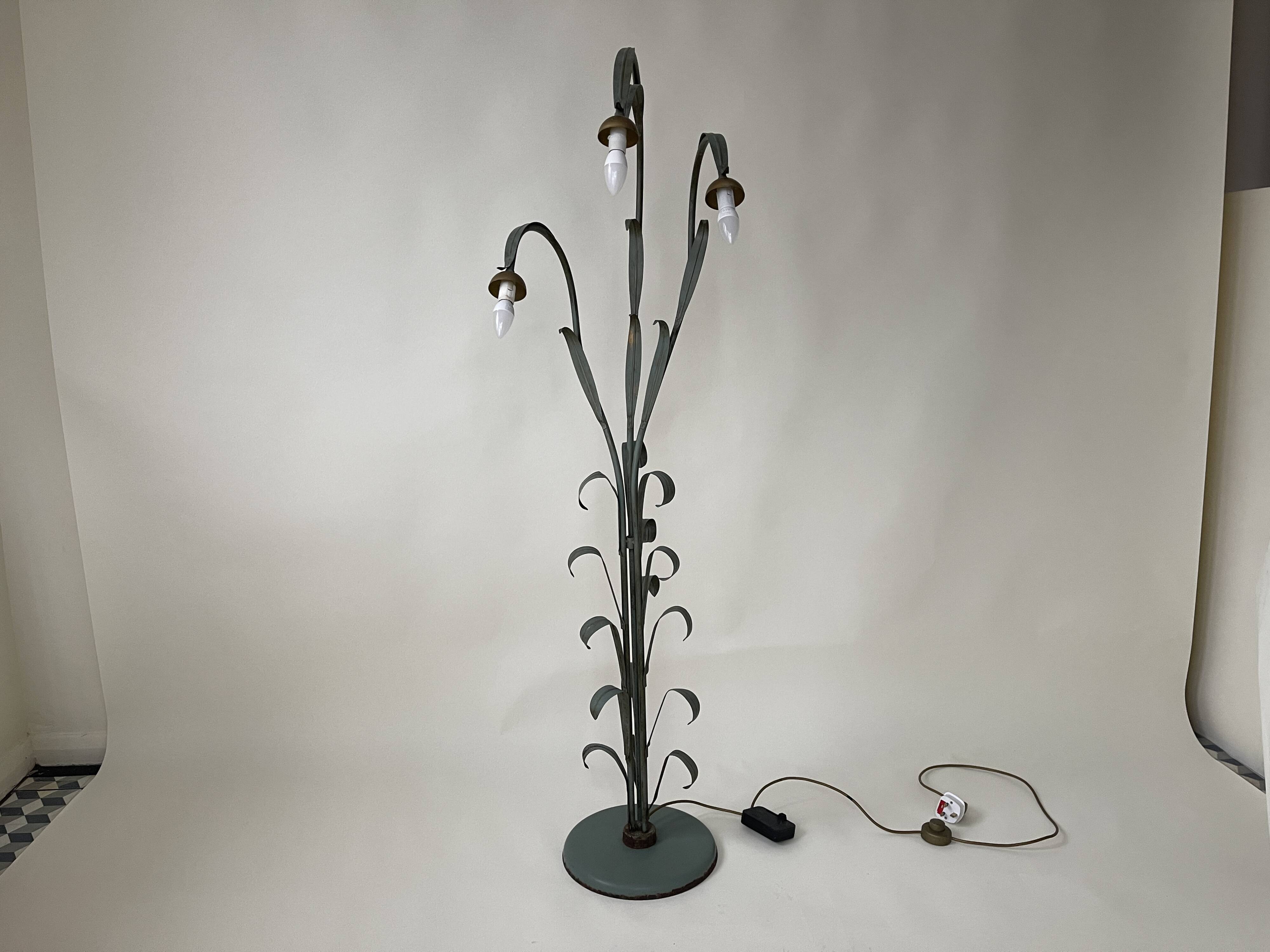French Art Nouveau Floor Lamp