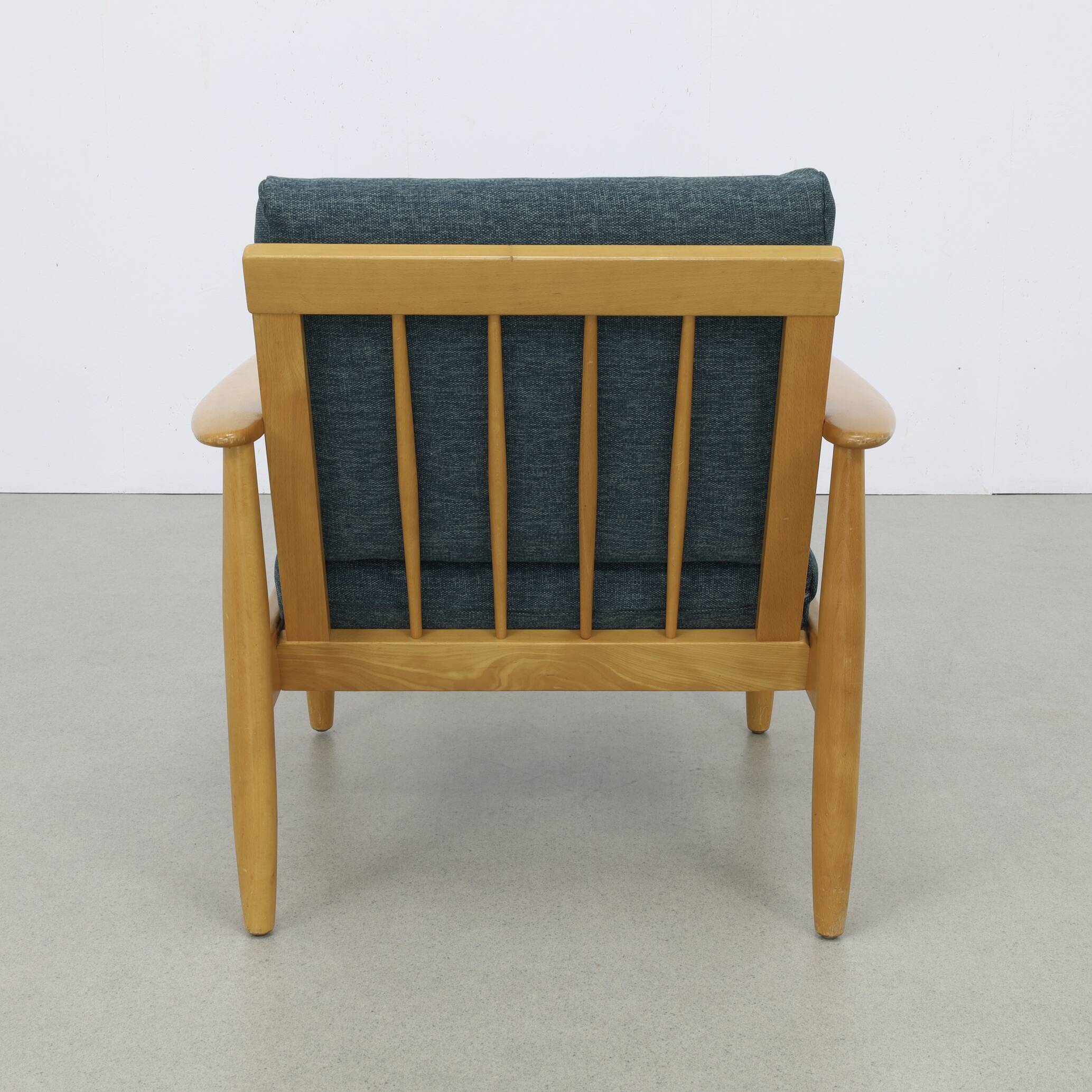 Vintage danish lounge chair, 1970s new upholstery