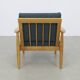 Vintage danish lounge chair, 1970s new upholstery