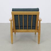 Vintage danish lounge chair, 1970s new upholstery