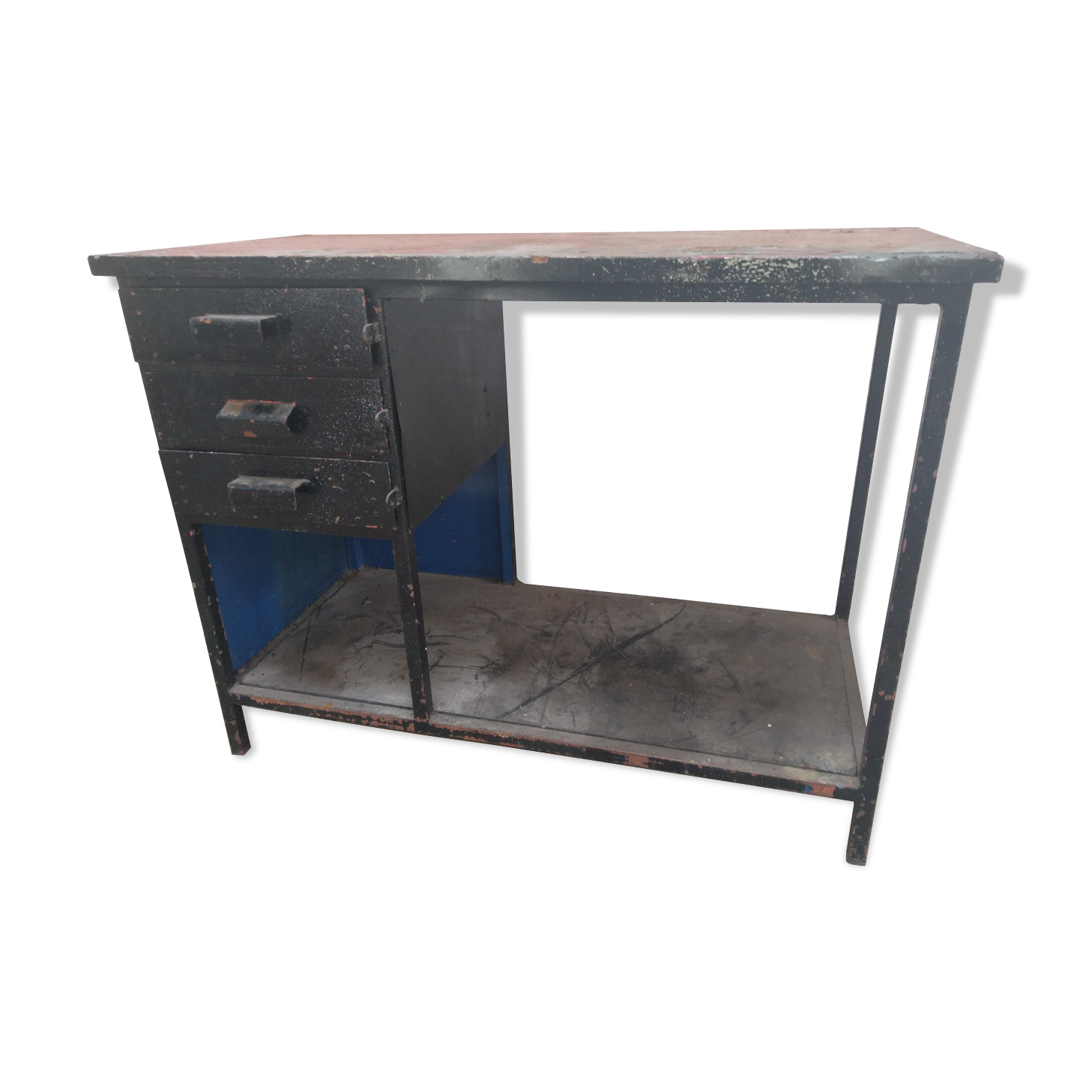 Bureau de garage industriel vintage