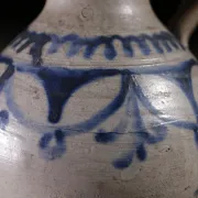 Westerwald stoneware jug with cobalt blue decor – 18th c.