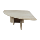 80s travertine coffee table