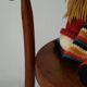Chaise en bois enfant Baumann vintage