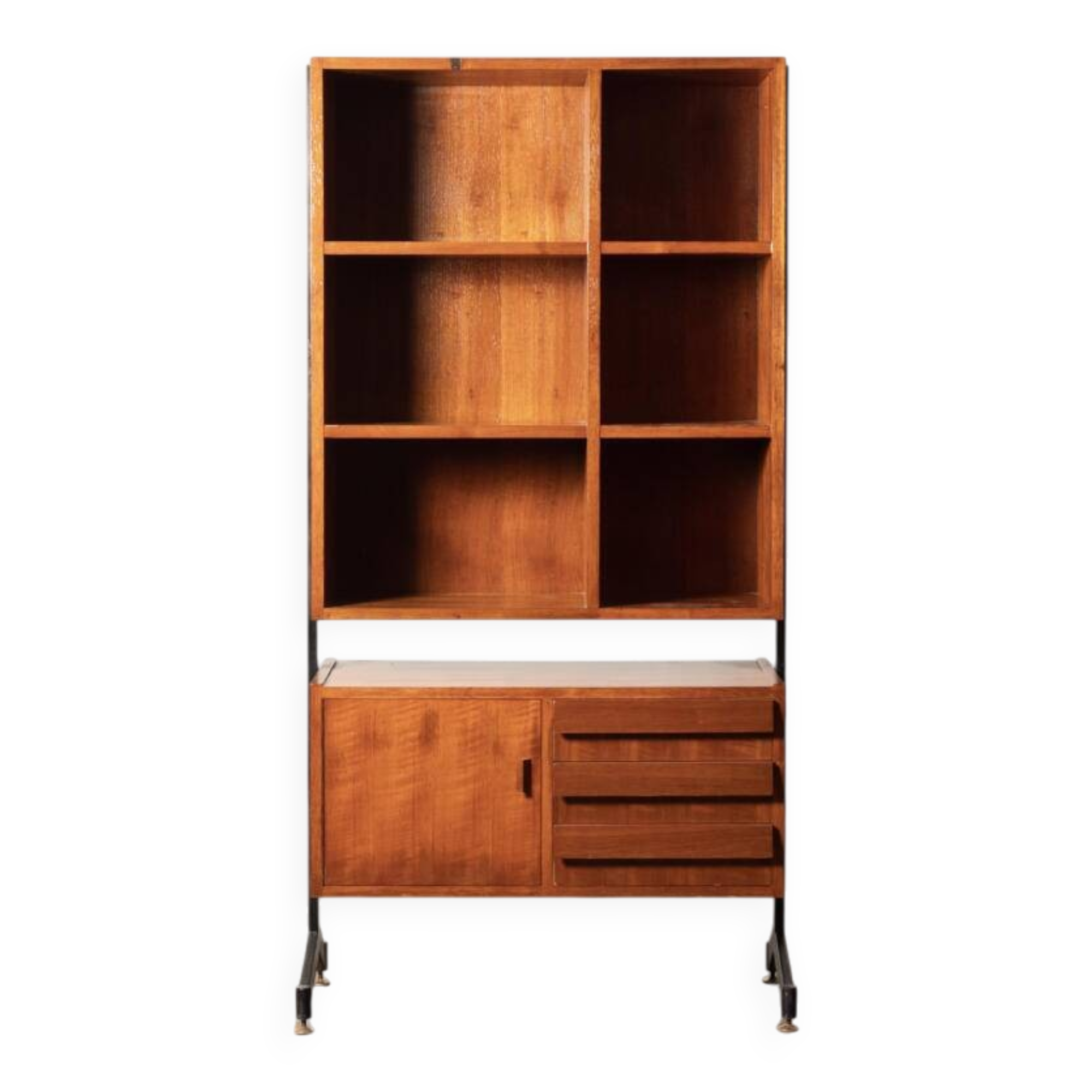Italian teak bookcase