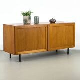 Buffet bas en teck, années 1970