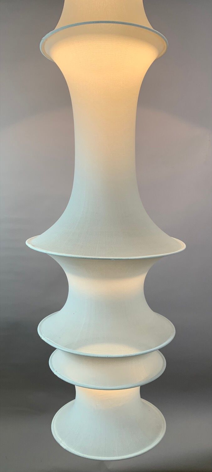 1960s Italian Danese Milano Falkland Pendant Lamp