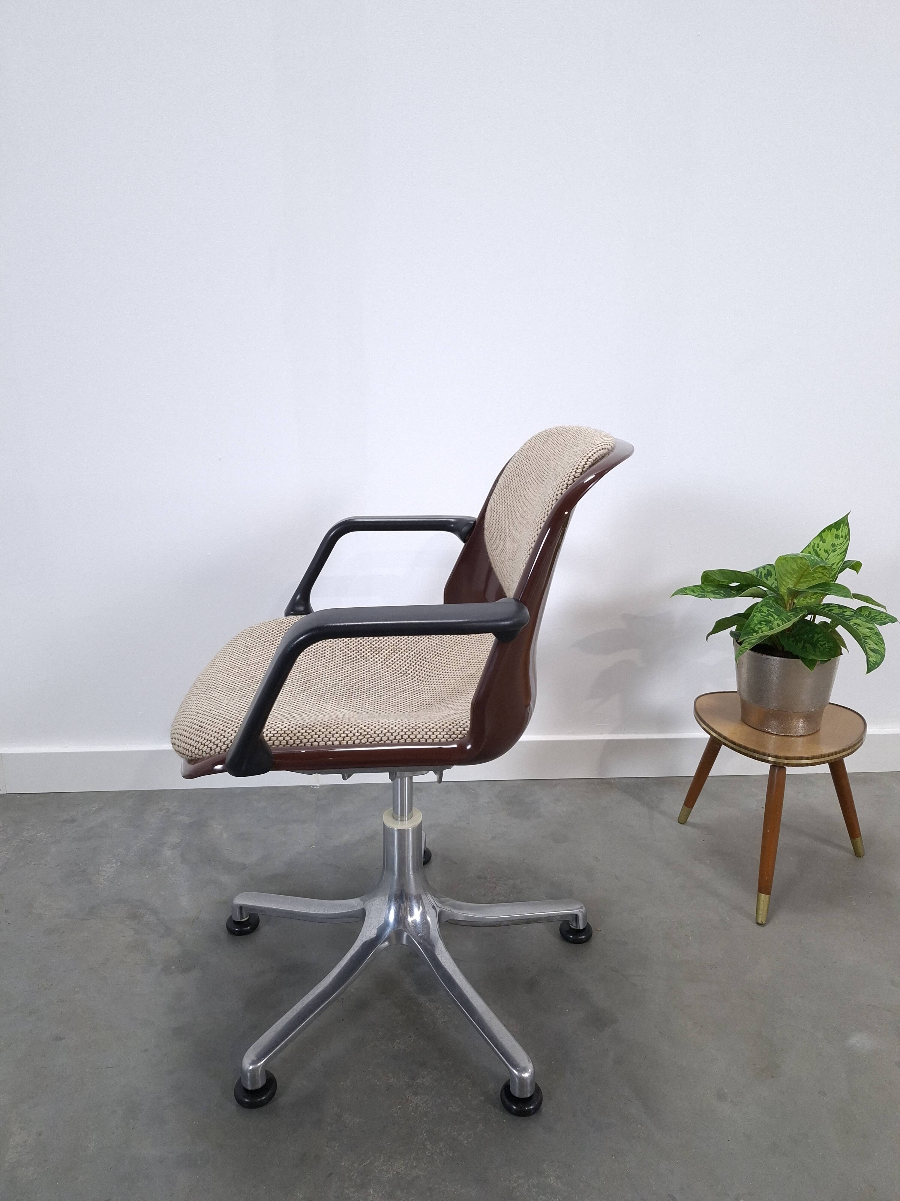 Office chair Burkhard Vogtherr for Fröscher Sitform 1970s, chair 1
